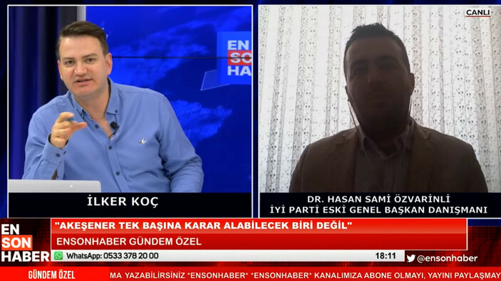 Hasan Sami Özvarinli’den İYİ Parti’yle ilgili mühim açıklamalar