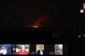 İsrail’in Gazze bombardımanı Ensonhaber canlı yayınına yansıdı