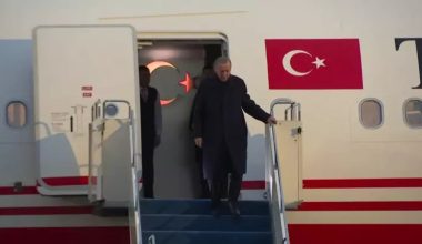 Cumhurbaşkanı Erdoğan, Türk Devletleri Teşkilatı Zirvesi için Kazakistan’da