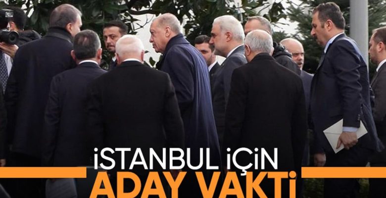 Cumhurbaşkanı Erdoğan İstanbul için önerileri dinliyor…